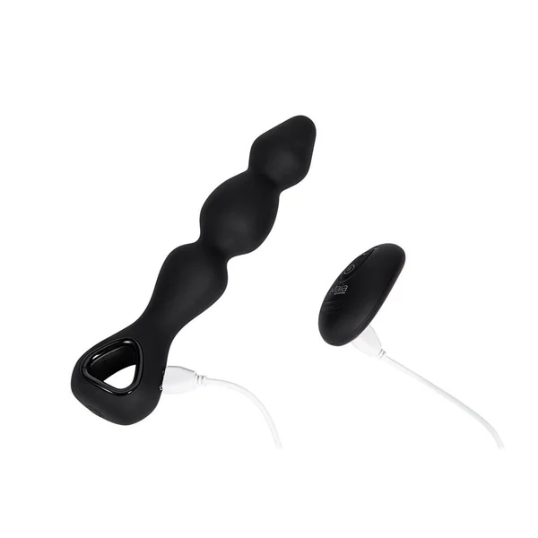 Maia HUDSON - Black 19 cm USB Rechargeable Anal Vibrator with Wireless Remote — image 4 of 5