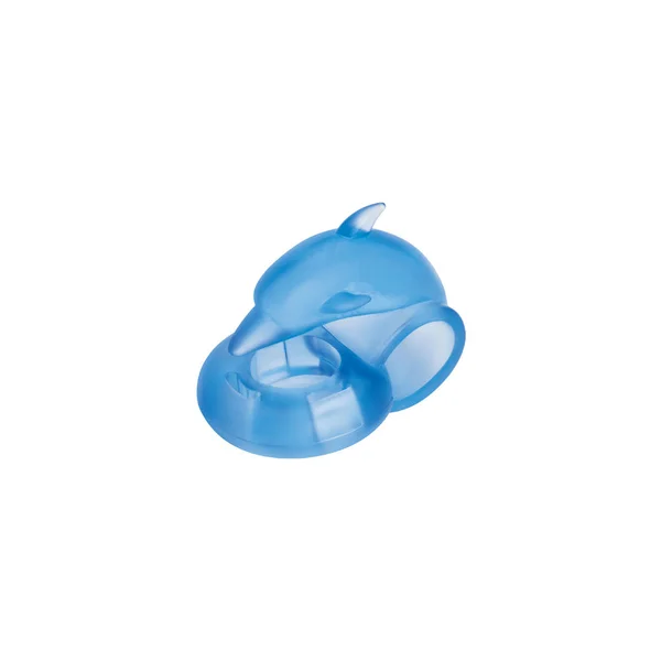 Bodywand Rechargeable Dancing Dolphin Ring - Blue USB Rechargeable Vibrating Cock Ring — image 4 of 5
