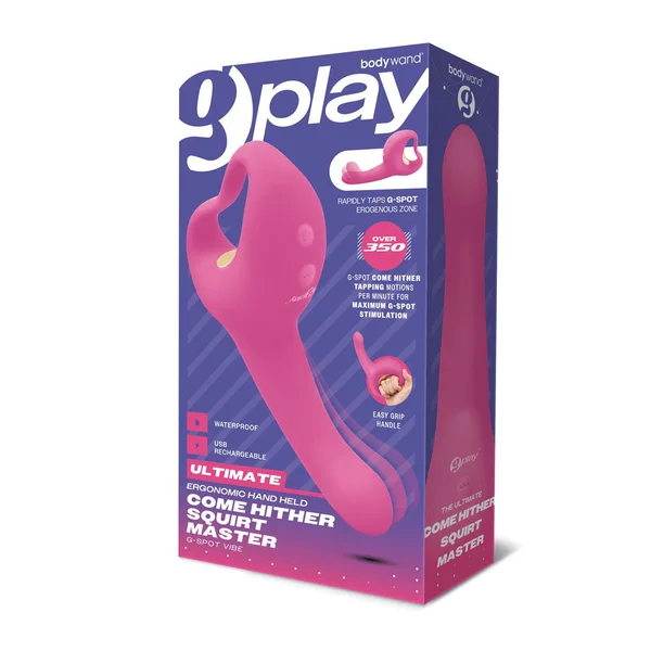 Bodywand G-Play Ultimate Come Hither Squirt Master - Pink 19 cm USB Rechargeable Vibrator — image 8 of 8