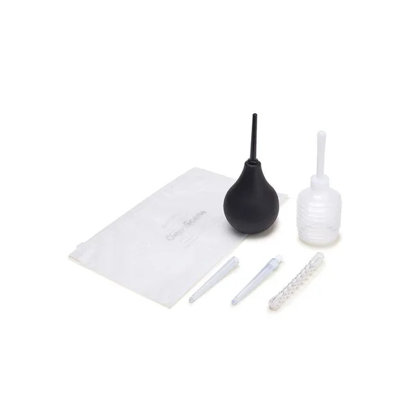 CleanScene 7 Piece Anal Douche Set with Flexible Tip Head - 225 ml Capacity with Free Travel Douche Included — image 2 of 4