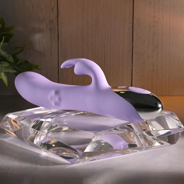 Evolved SPINDERELLA - Purple USB Rechargeable Rabbit Vibrator — image 7 of 9