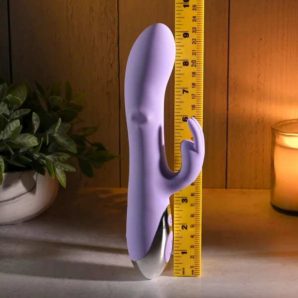 Evolved SPINDERELLA - Purple USB Rechargeable Rabbit Vibrator — image 8 of 9