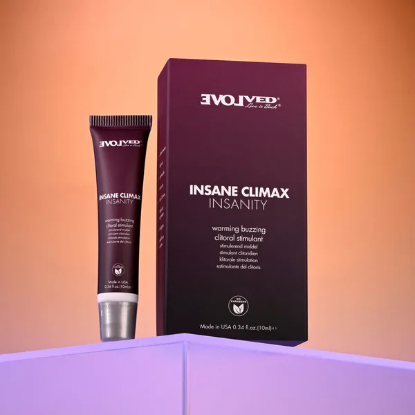 Evolved INSANE CLIMAX - INSANITY - Warming Buzzing Clitoral Stimulation Gel - 10 ml — image 2 of 9