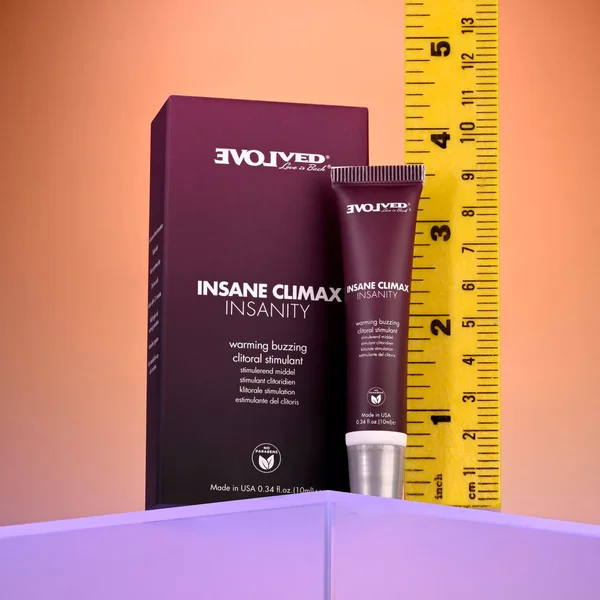 Evolved INSANE CLIMAX - INSANITY - Warming Buzzing Clitoral Stimulation Gel - 10 ml — image 9 of 9