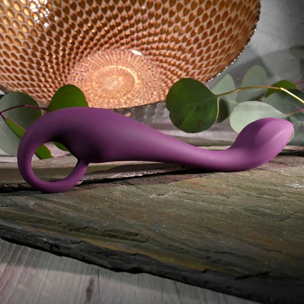 Evolved LOCHNESS G - Purple 19 cm USB Rechargeable Vibrator — image 4 of 8