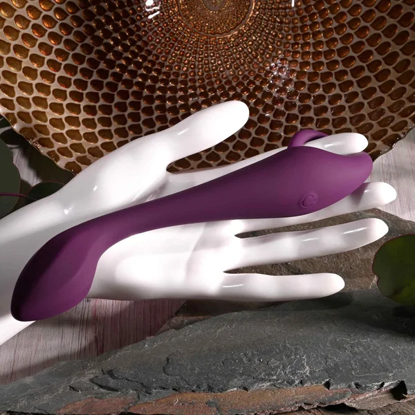 Evolved LOCHNESS G - Purple 19 cm USB Rechargeable Vibrator — image 6 of 8