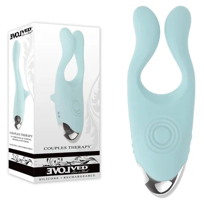 evolved couples therapy teal usb rechargeable couples stimulator