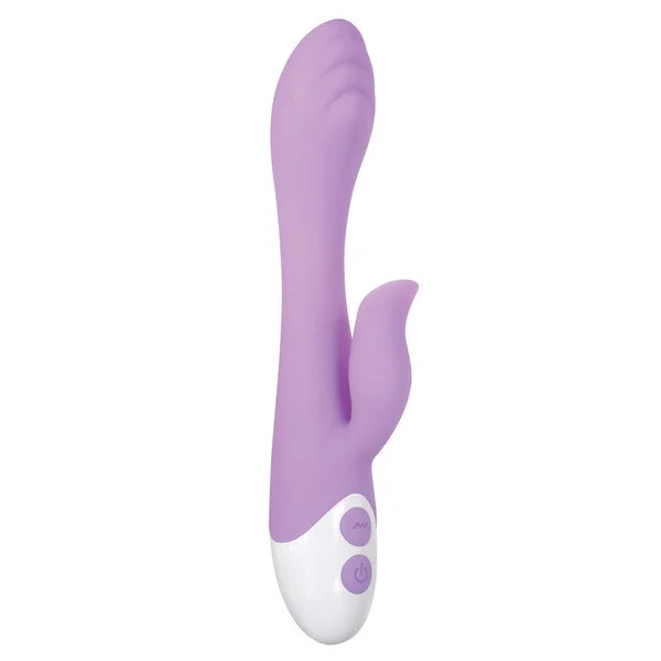 Evolved PLEASING PETAL - Lilac 19.7 cm USB Rechargeable Rabbit Vibrator — image 7 of 9