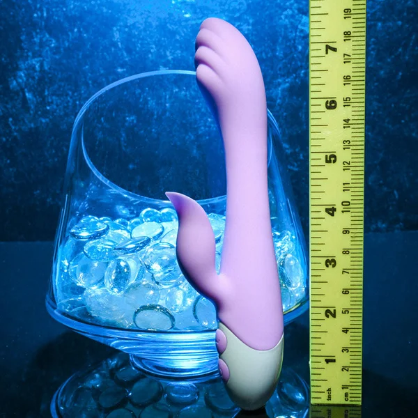 Evolved PLEASING PETAL - Lilac 19.7 cm USB Rechargeable Rabbit Vibrator — image 5 of 9