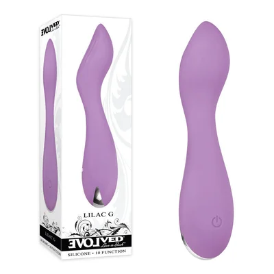 evolved lilac g lilac 115 cm usb rechargeable mini vibrator