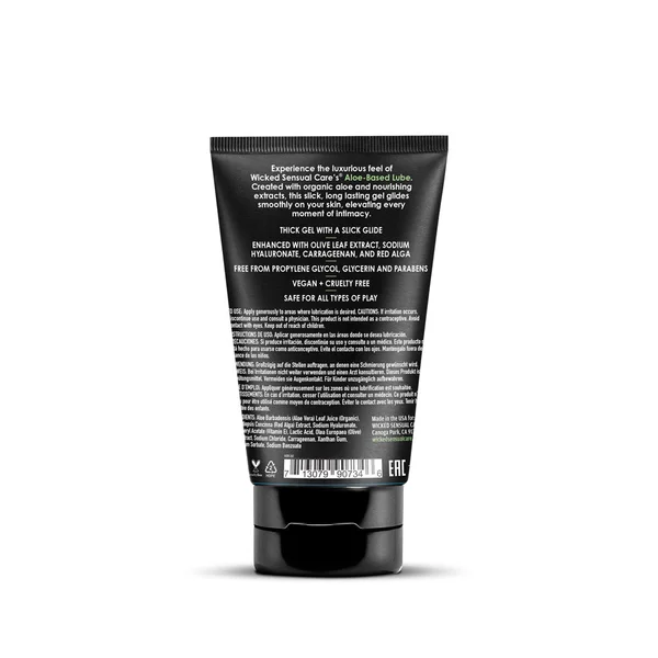 Wicked ALOE - Aloe Vera Based Lubricant - 120 ml Tube — image 2 of 2