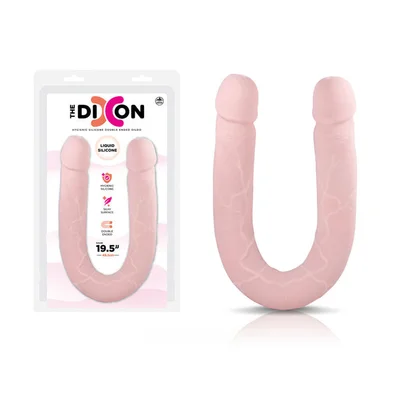 the dixon flesh flesh 50 cm silicone double dong
