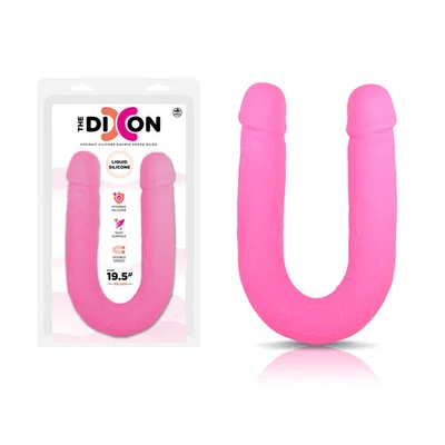 the dixon pink pink 50 cm silicone double dong