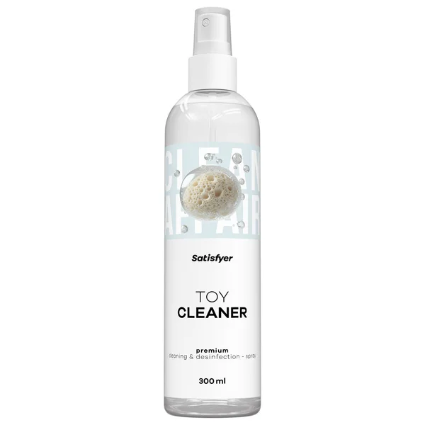 Satisfyer Toy Cleaner 300 ml - Misting Toy Cleaner - 300 ml Spray Bottle — image 3 of 3