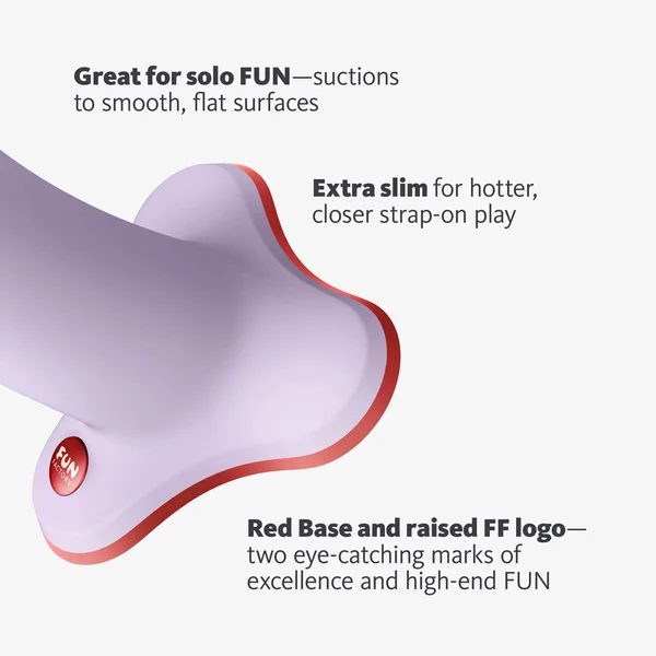 Fun Factory AMOR lavender - Lavender 14.6 cm Dildo — image 4 of 9