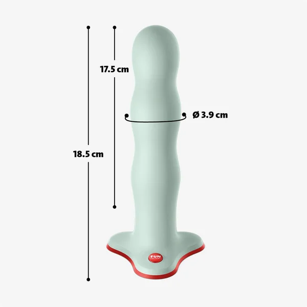 Fun Factory BOUNCER sage green - Sage Green 18.5 cm Dildo — image 4 of 5