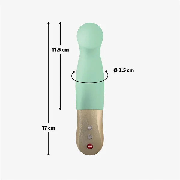 Fun Factory SUNDAZE pistachio - Pistachio Green 17.5 cm USB Rechargeable Thrusting Vibrator — image 7 of 9