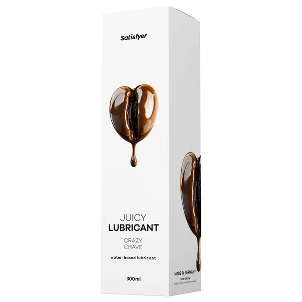 Satisfyer Juicy Lubricant 300 ml Crazy Crave - Coffee Scented Water Based Lubricant - 300 ml Bottle — image 2 of 3
