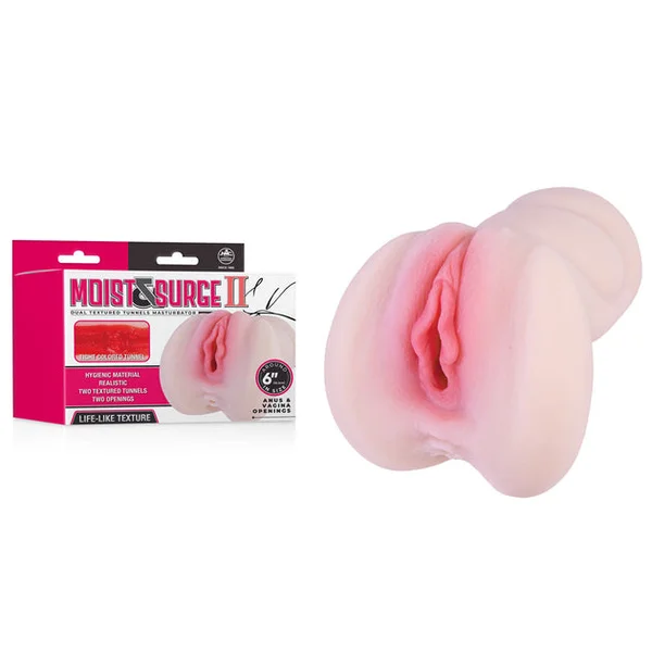 Moist & Surge II - Flesh Dual Layer Vagina Stroker — image 3 of 4