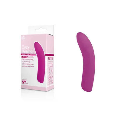 cozy pointer pink pink 127 usb rechargeable mini vibrator