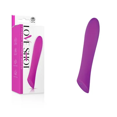 love shot purple 178 cm usb rechargeable vibrator