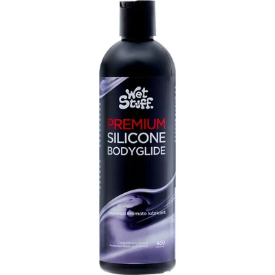 wet stuff premium 460g disk top silicone lubricant 460 gram bottle