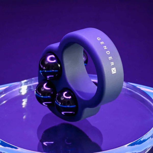 Gender X WORKOUT RING - Black Weighted Cock Ring — image 5 of 9