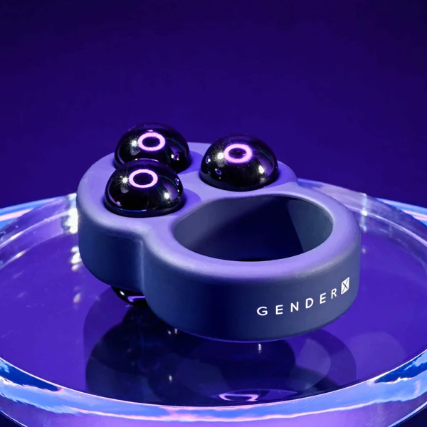 Gender X WORKOUT RING - Black Weighted Cock Ring — image 6 of 9