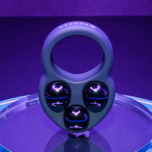 Gender X WORKOUT RING - Black Weighted Cock Ring — image 7 of 9