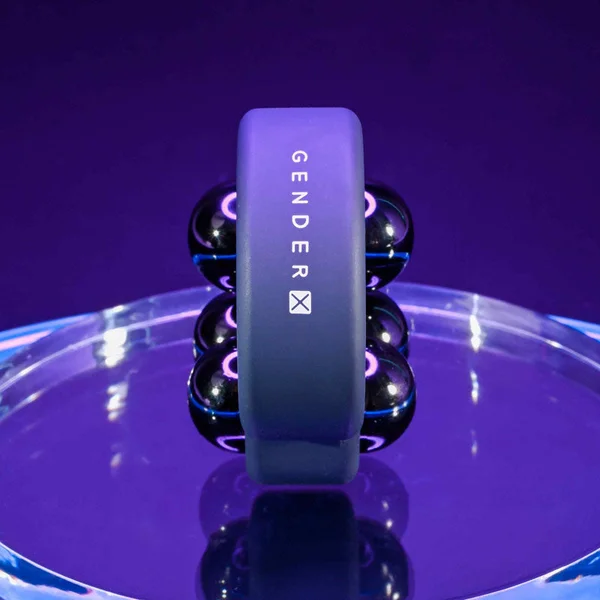 Gender X WORKOUT RING - Black Weighted Cock Ring — image 4 of 9