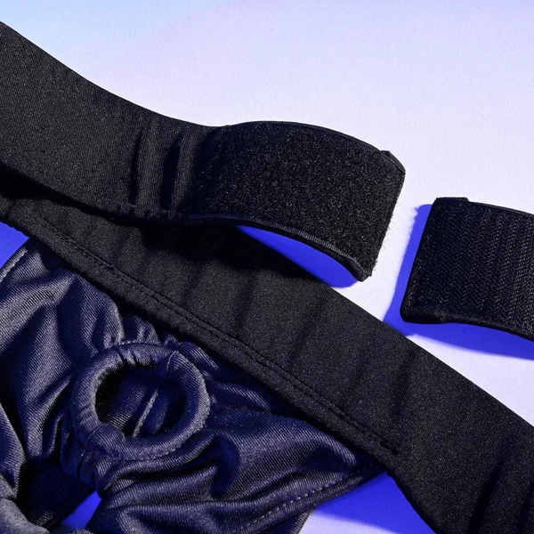 Gender X DOUBLE RIDER - Black Adjustable Strap-On Harness (No Probe Included) — image 6 of 9