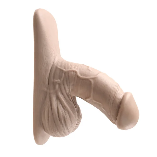 Gender X 4'' SILICONE PACKER LIGHT - Flesh 10 cm Packer — image 7 of 9