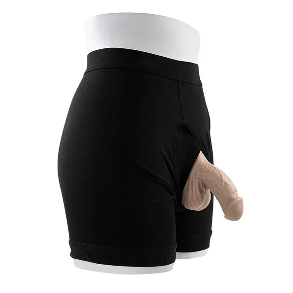 Gender X 4'' SILICONE PACKER LIGHT - Flesh 10 cm Packer — image 9 of 9