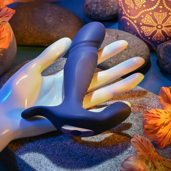 Gender X TRUE BLUE - Blue 13.5 cm USB Rechargeable Thrusting Prostate Massager — image 5 of 9