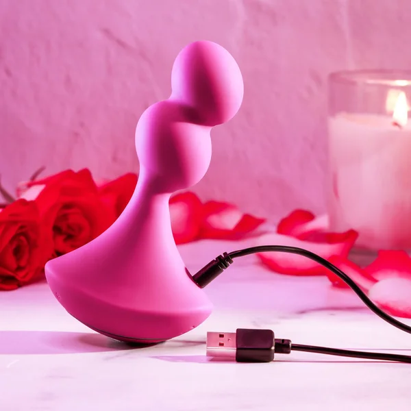 Gender X BALL GAME - Pink 13.5 cm USB Rechargeable Vibrating Butt Plug — image 8 of 8