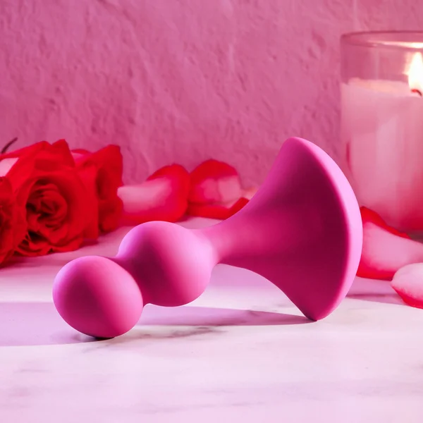 Gender X BALL GAME - Pink 13.5 cm USB Rechargeable Vibrating Butt Plug — image 5 of 8
