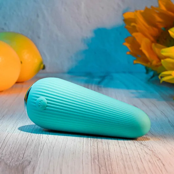 Gender X O-CONE - Blue 10.8 cm (4.25'') USB Rechargeable Bullet — image 4 of 9