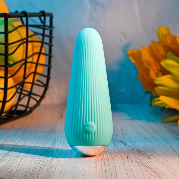 Gender X O-CONE - Blue 10.8 cm (4.25'') USB Rechargeable Bullet — image 2 of 9