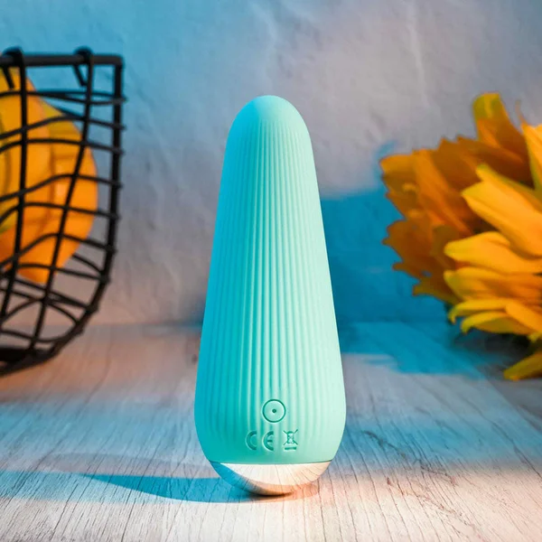 Gender X O-CONE - Blue 10.8 cm (4.25'') USB Rechargeable Bullet — image 3 of 9
