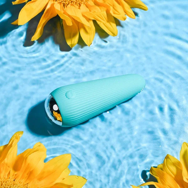 Gender X O-CONE - Blue 10.8 cm (4.25'') USB Rechargeable Bullet — image 6 of 9