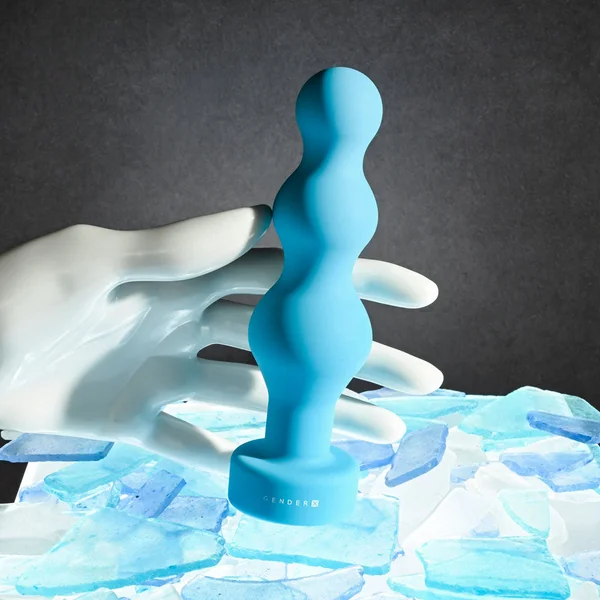 Gender X PLUGGED UP - Blue 13.6 cm USB Rechargeable Butt Plug — image 6 of 8