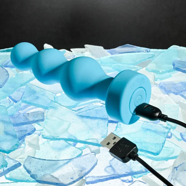 Gender X PLUGGED UP - Blue 13.6 cm USB Rechargeable Butt Plug — image 8 of 8