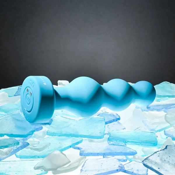Gender X PLUGGED UP - Blue 13.6 cm USB Rechargeable Butt Plug — image 4 of 8