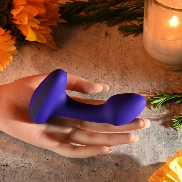 Gender X ANYBODYS PLUG - Blue 11.4 cm USB Rechargeable Vibrating Butt Plug — image 4 of 9