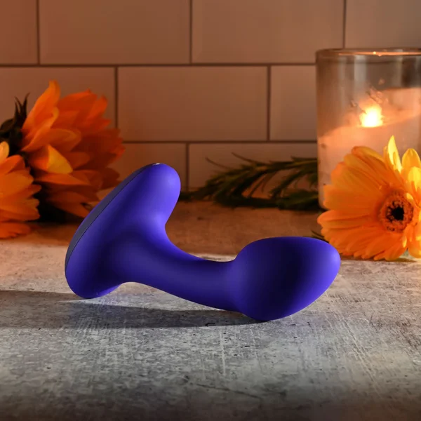 Gender X ANYBODYS PLUG - Blue 11.4 cm USB Rechargeable Vibrating Butt Plug — image 3 of 9