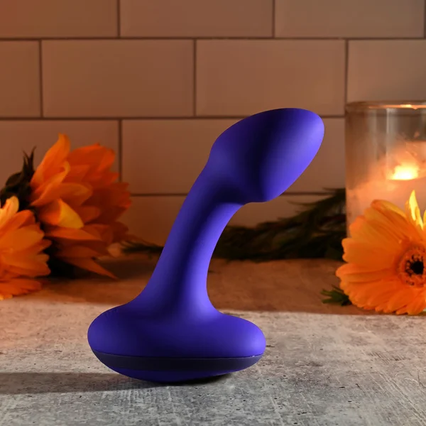 Gender X ANYBODYS PLUG - Blue 11.4 cm USB Rechargeable Vibrating Butt Plug — image 2 of 9