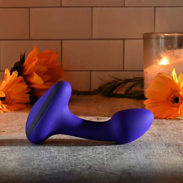 Gender X ANYBODYS PLUG - Blue 11.4 cm USB Rechargeable Vibrating Butt Plug — image 5 of 9