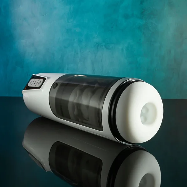 Gender X GET YOUR STROKE ON - USB Rechargeable Thrusting & Vibrating Auto Masturbator — image 3 of 9