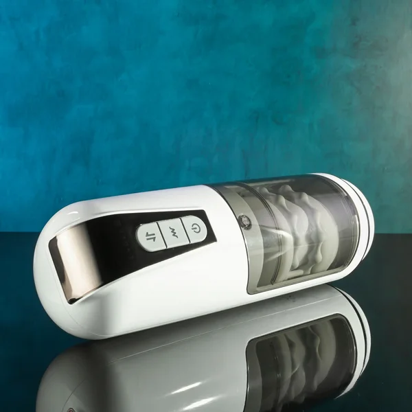 Gender X GET YOUR STROKE ON - USB Rechargeable Thrusting & Vibrating Auto Masturbator — image 7 of 9