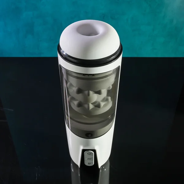Gender X GET YOUR STROKE ON - USB Rechargeable Thrusting & Vibrating Auto Masturbator — image 5 of 9
